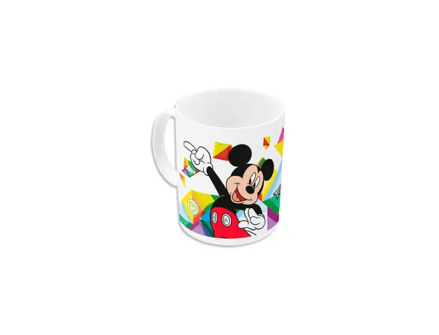 Imagen Taza grande safta escolar 325 ml 117x87x100 mm mickey mouse happy smiles 2