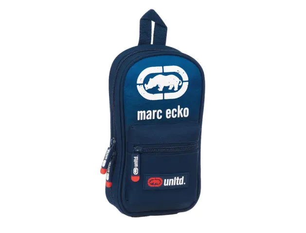 Imagen Plumier escolar safta ecko unltd. "all city" mochila con 4 portatodos llenos 120x50x230 mm
