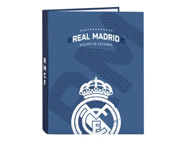 Imagen Carpeta safta 4 anillas mixtas folio real madrid corporativa