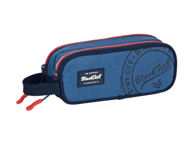 Imagen Bolso escolar safta portatodo doble 210x60x80 mm blackfit8 stamp