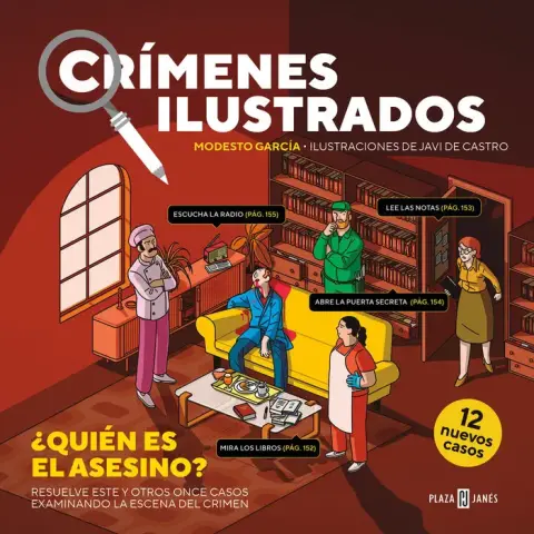 Imagen Crmenes ilustrados: quin es el asesino?