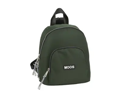 Imagen Cartera escolar safta moos capsula green mini mochila 250x130x300 mm