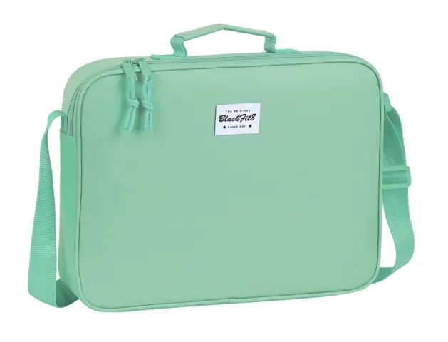 Imagen Cartera escolar safta blackfit8 "turquesa" extraescolares 380x60x280 mm