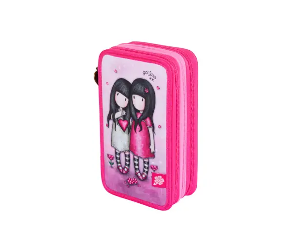Imagen Plumier escolar safta triple 45 piezas gorjuss s&b you can have mine