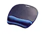 Imagen Alfombrilla para raton fellowes con reposamuecas de espuma memory foam azul 230x196x20 mm 2