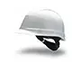 Imagen Casco faru de proteccion polietileno con ruleta y atalaje 6 puntos ventilado color blanco 2