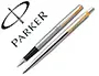 Imagen Juego parker duo jotter acero gt boligrafo + pluma 2