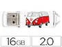 Imagen Memoria usb techonetech flash drive 16 gb 2.0 camper van-van 2