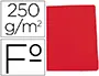 Imagen Subcarpeta cartulina gio simple intenso folio rojo 250g/m2 2