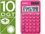 Imagen Calculadora casio sl-310uc-rd bolsillo 10 digitos tax +/- tecla doble cero color fucsia 2
