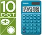 Imagen Calculadora casio sl-310uc-bu bolsillo 10 digitos tax +/- tecla doble cero color azul 2