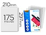 Imagen Bolsa de plastificar fellowes brillo din a4 175 micras pack 100 unidades 2