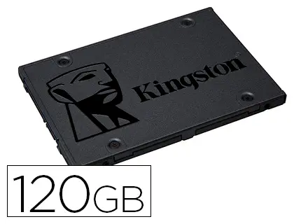 Imagen Disco duro ssd kingston 2,5" interno sa400s37 120 gb