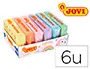 Imagen Plastilina jovi 70 surtida tamao pequeo colores pastel surtidos caja de 6 unidades 50 g 2