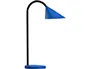 Imagen Lampara de escritorio unilux sol led 4w brazo flexible abs y metal azul base 14 cm diametro 2