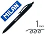 Imagen Boligrafo milan p1 retractil 1 mm touch negro 2