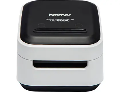 Imagen Impresora de etiquetas brother color vc-500w hasta 50 mm impresion 8 mm / segundo cortador automatico