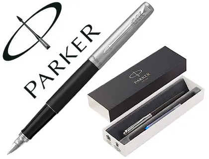 Imagen Pluma parker jotter bond street negro ct en estuche de regalo