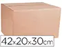Imagen Caja de embalar marron q-connect doble canal 420x200x300 mm 2