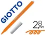 Imagen Rotulador giotto turbo color lavable con punta bloqueada unicolor naranja 2