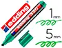 Imagen Rotulador edding marcador permanente 330 verde punta biselada 1-5 mm recargable 2