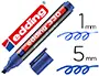 Imagen Rotulador edding marcador permanente 330 azul punta biselada 1-5 mm recargable 2