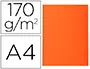 Imagen Subcarpeta cartulina reciclada exacompta din a4 naranja 170 gr 2
