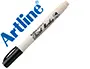 Imagen Rotulador artline supreme brush pintura base de agua punta tipo pincel trazo variable negro 2